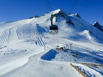 Lift At Ski Resort Tignes France Wallpaper And Image