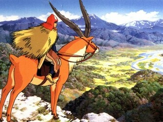 Mononoke Hime Anime Wide Wallpaper