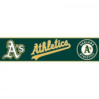 Wallpaper Border Mlb Oakland Athletics