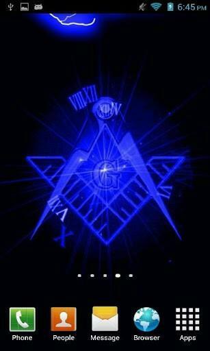 Blue Lightning Mason Lwp App For Android By Bg Livewallpaper