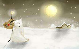 Winter Love Wallpaper