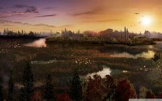Wetland 4k HD Desktop Wallpaper For Ultra Tv Wide