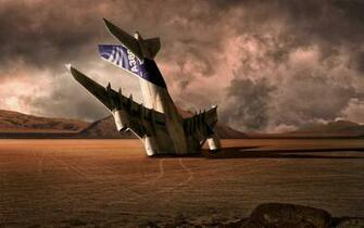 Airbus A In The Desert Wallpaper