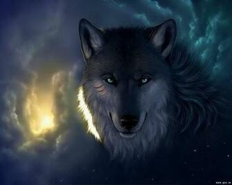 Wild Wallpaper Wolf In The Background