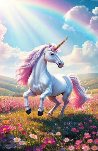 Unicorn Rainbow Wallpaper
