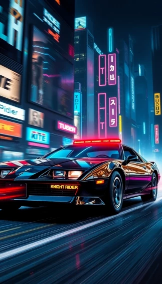 Kitt Vs Karr Wallpaper