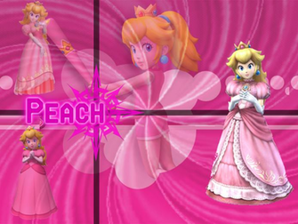 Peach Super Mario Bros Wallpaper