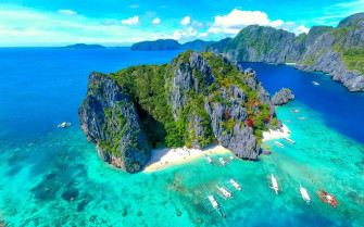 Philippines El Nido Palawan Aerial 4k Ultra HD Wallpaper