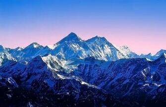 Winter Desktop Wallpaper Himalaya Mountain