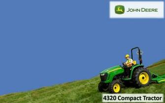 John Deere Compact Tractor Wallpaper