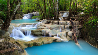 Nature Waterfall 8k Ultra HD Wallpaper