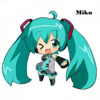 Chibi Hatsune Miku By Saoriaiko