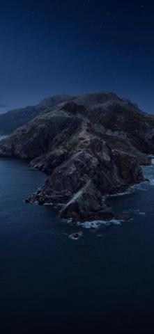 Macos Catalina Wallpaper For iPhone Dark Lockscreen