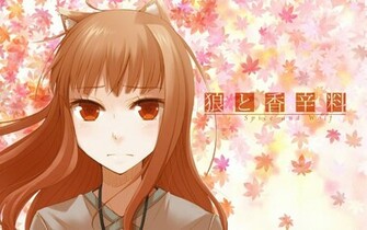 Holo Spice And Wolf Wallpaper