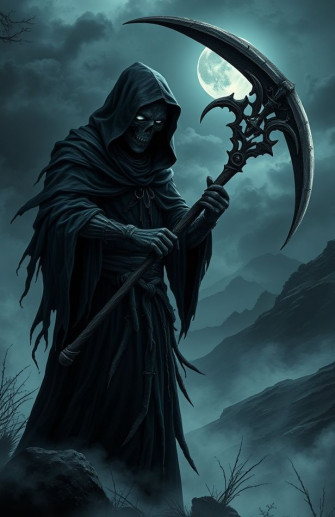 Badass Grim Reaper Wallpaper