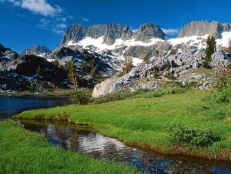 Ediza Ansel Adams Wilderness California Wallpaper Hq