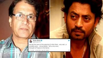 Arun Govil Aka Ram Of Ramayan Pays Tribute To Irrfan Khan A