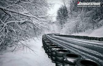 Bridgestone Print Advert By Bbdo Snowy Road Ads Of The World