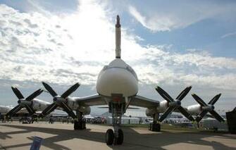 Wallpaper Bear Strategic Bomber Tu Exhibition