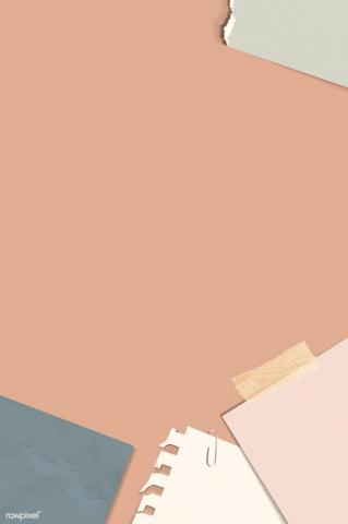 Premium Vector Of Ripped Notes On A Peach Background