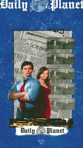 Clark Kent Lois Lane X Daily Planet Phone Wallpaper Smallville