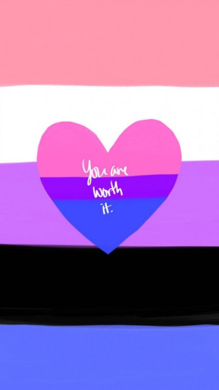Bi Flag Wallpaper Sun Bisexual Pride