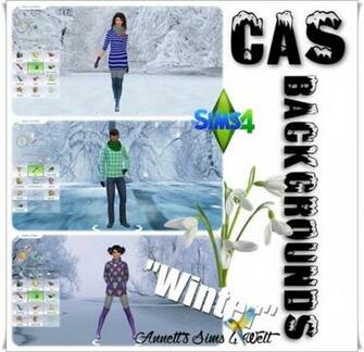 Background Winter From Annett S Sims Welt