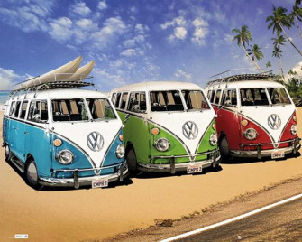 Volkswagen Bus Wallpaper Top Background