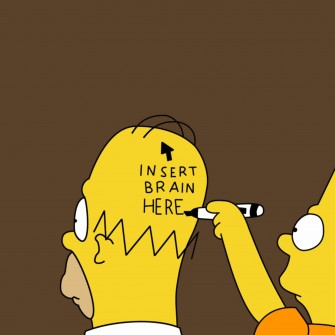 Funny Simpson Wallpaper