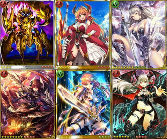 Rage Of Bahamut Units By Mrdangler20