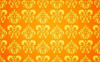 Vintage Pattern Wallpaper Vector