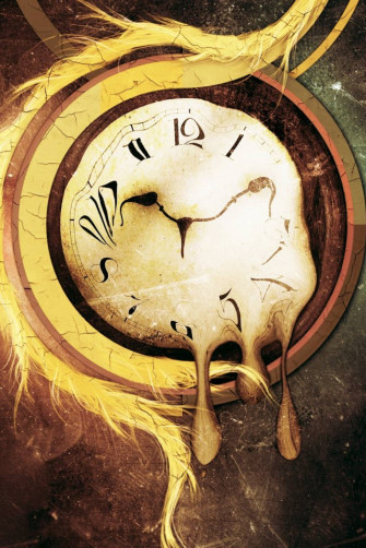 Melting Clock HD Wallpaper iPhone 4s Ipod