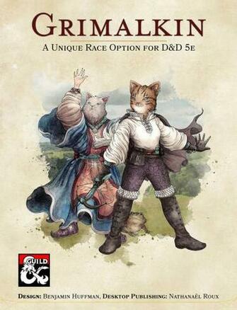 Grimalkin An Original Race For D 5e Dungeon Masters Guild