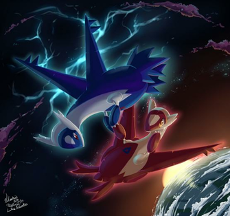 Latias And Latios By Evilqueenie Fur Affinity Dot Net