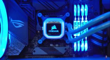 Corsair Liquid Cooling Pc Build Asus Republic Of Gamers Gaming