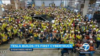 Tesla Builds Its First Cybertruck Four Years After Unveiling