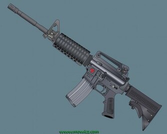 M4a1 By Mowicz Desktop Wallpaper