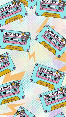 New Year Old Phone Background As If These 90s Themed