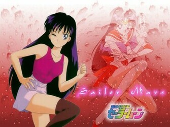 Sailor Mars Moon Wallpaper