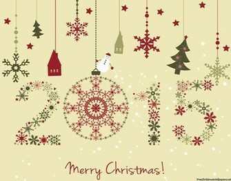 Merry Christmas And Happy New Year Wallpaper