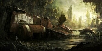 Swamp Ship Wallpaper Myspace Background
