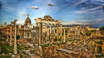 Italy Architecture Rome Ruins HD Wallpaper Wallpaper13