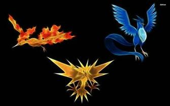 Zapdos Anime Black Background Wallpaper Collection