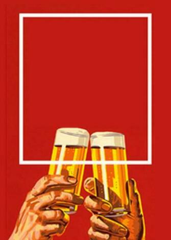 Oil Painting Texture Hand Painted Beer Poster Background