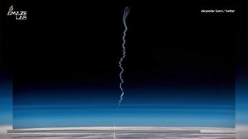 Crewed Soyuz Successfully Launches And The Image Are Stunning