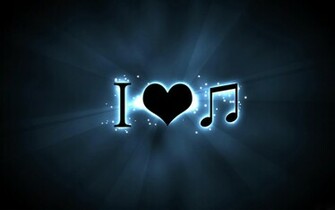 Papel De Parede I Love Music Wallpaper Para No Celular Ou
