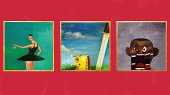 My Beautiful Dark Twisted Fantasy Wallpaper