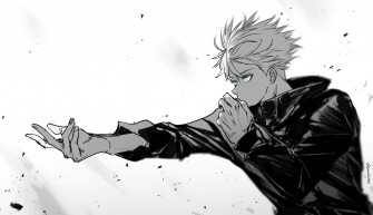 Anime Black And White Wallpaper