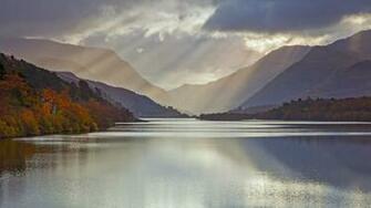 Wallpaper Uk Glacial Lake Wales Gwynedd