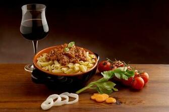 Image Pasta Tomatoes Food Stemware The Second Dishes
